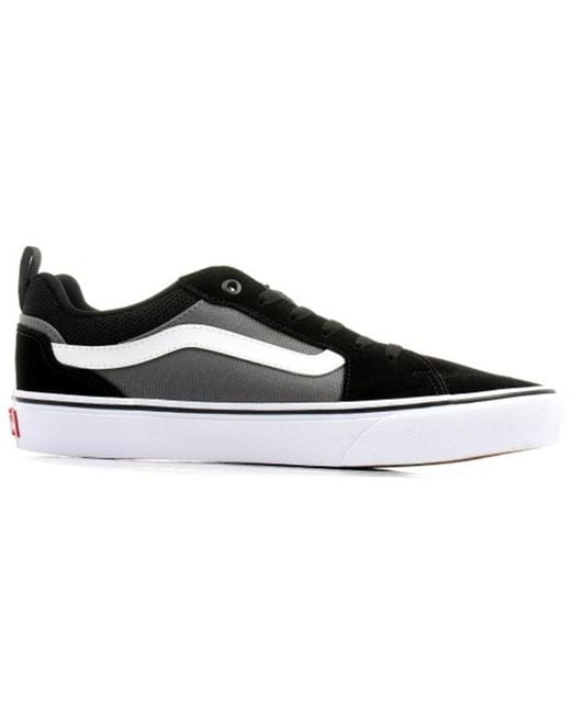 Vans Black Filmore Low-Top Sneakers for men