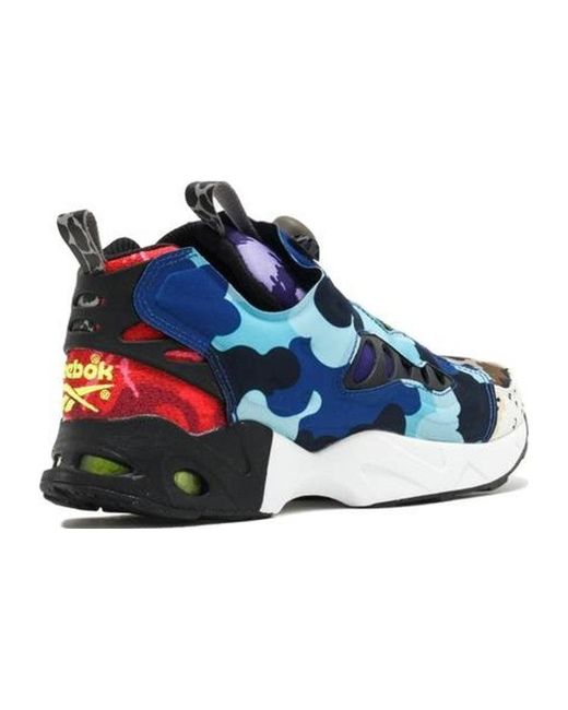 Reebok Blue Instapump Fury Road Cc 'What The Camo' for men