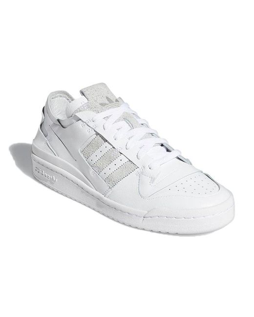 Adidas White Forum 84 Low 'Minimalist Icons for men