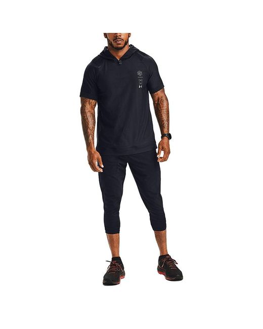 Under Armour Blue Run Anywhere 7 Points Pants for men