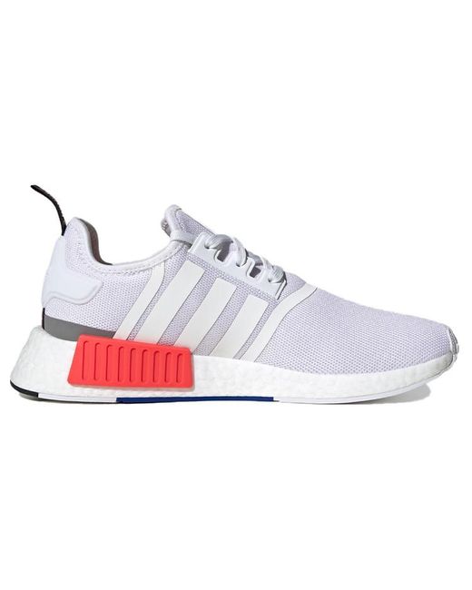 Adidas White Originals Nmd_R1 Shoes 'Cloud Bright' for men