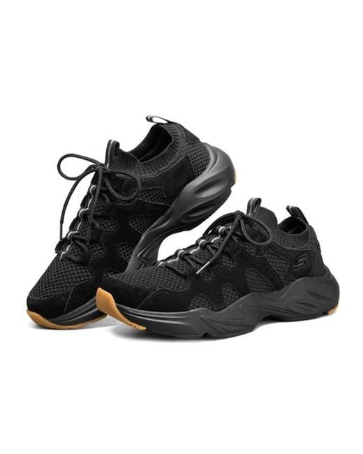 Skechers Black Stamina Airy Sports Shoes for men