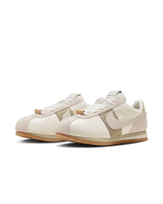 Nike White Cortez 'Naike' for men