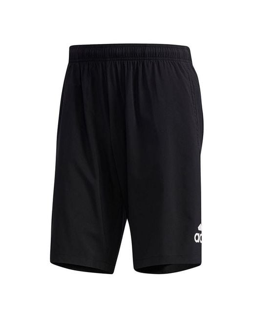 Adidas Black M Mh Lt Wv Sho Casual Running Sports Shorts for men