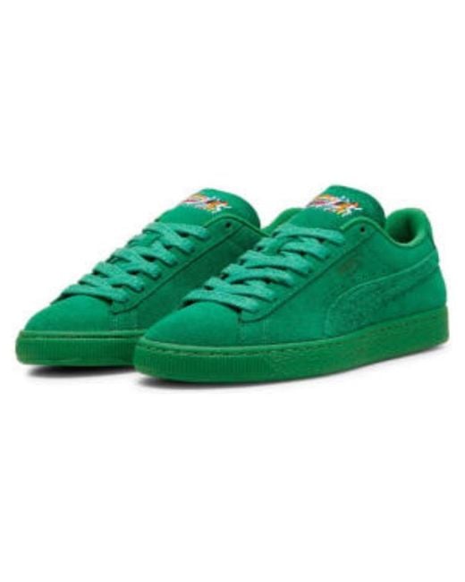 PUMA Green Suede 'Love Marathon for men