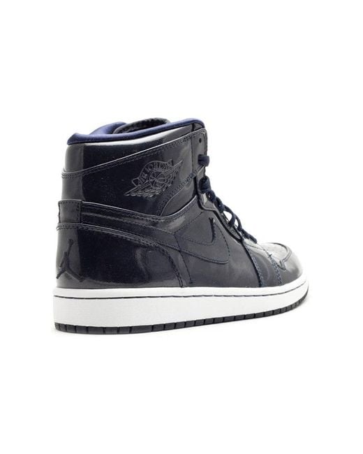 Nike Blue 1 Retro High 'Dark Obsidian' for men