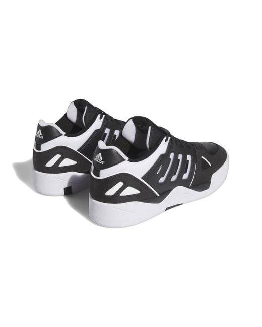 Adidas Black Midcity Low Shoes 'Core Cloud' for men