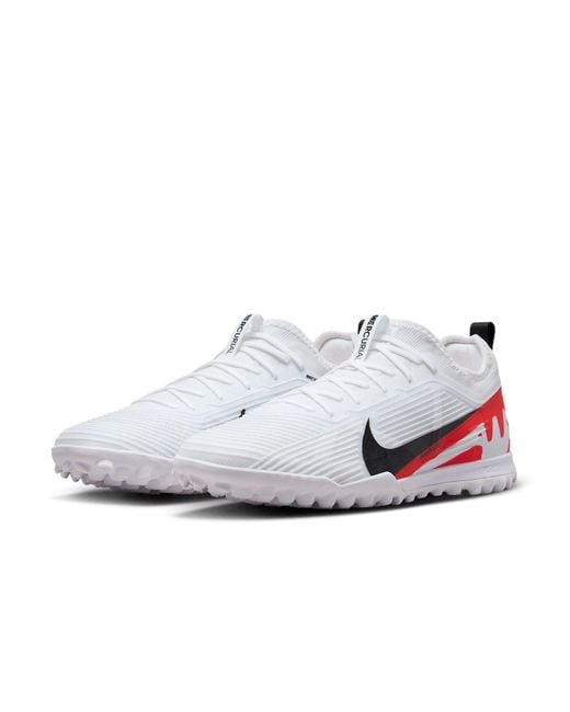 Nike White Zoom Vapor 15 Pro Tf Turf Crimson' for men