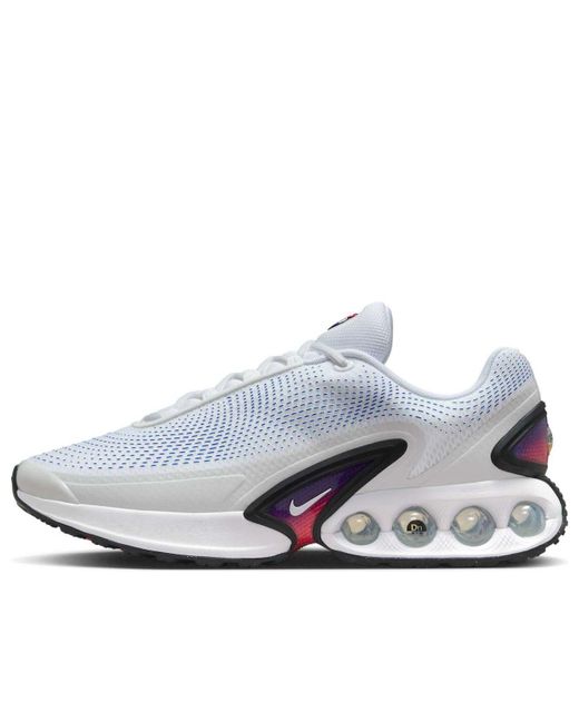 Nike White Air Max Dn Racer Bright Crimson' for men