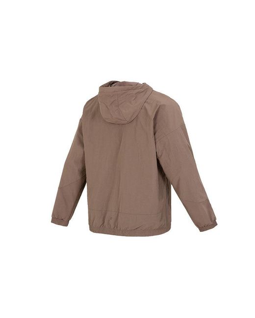 Adidas Brown St Gz Mh Wv Jkt Logo for men