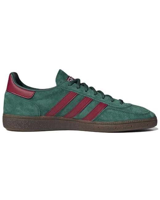 Adidas Green Handball Spezial 'Collegiate Burgundy' for men