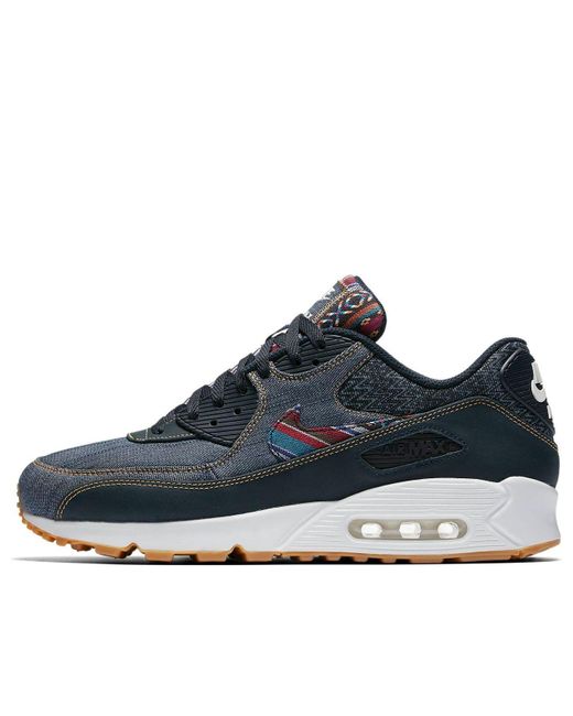 Nike Blue Air Max 90 Premium 'Afro Punk' for men