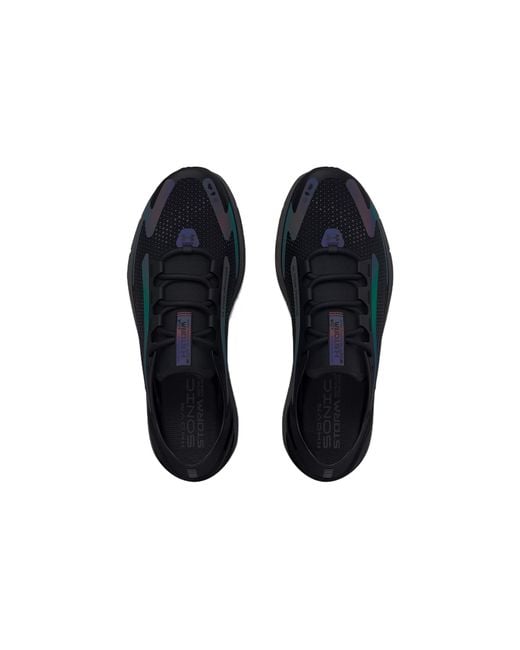 Under Armour Blue Hovr Sonic 5 Storm Cn Iridescent' for men