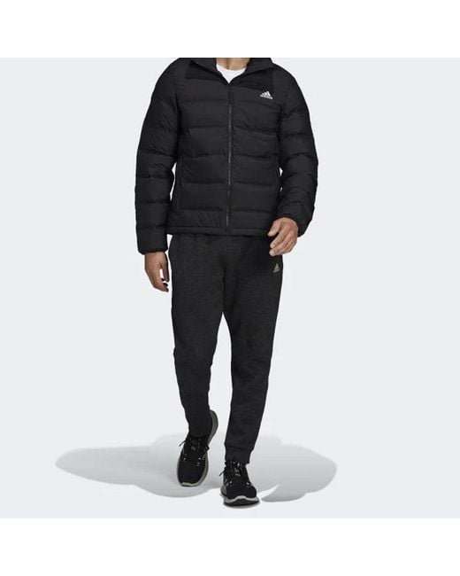 Adidas Black Helionic 3S Jkt Outdoor Down Jacket for men