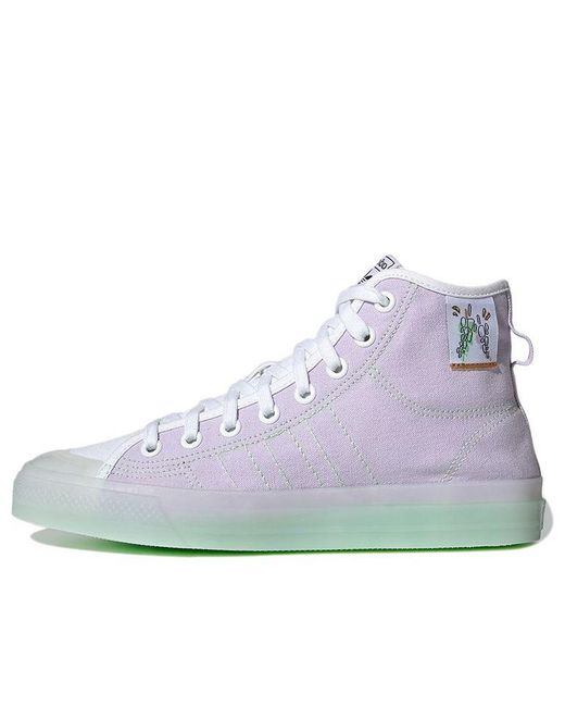 Adidas Blue Nizza Hi Rf 'Grape'
