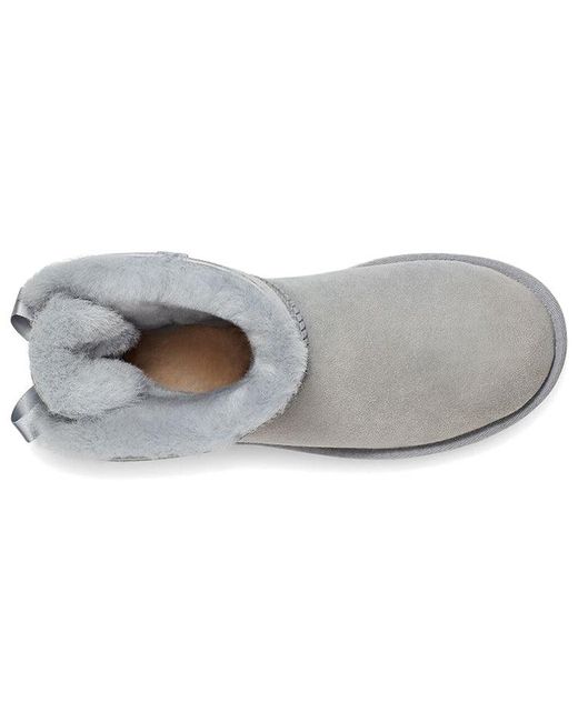 Ugg Gray (Wmns) Mini Bailey Bow Ii Boot