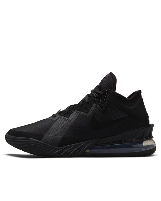 Nike Black Lebron 18 Low 'Zero Dark 23' for men