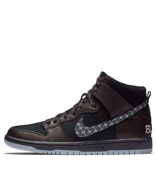 Nike Sb Zoom Dunk High Pro Qs "black Bar" Shoes for men