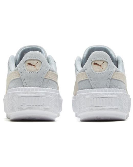 PUMA White (Wmns) Platform Trace Sneakers