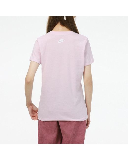 Nike Pink (Wmns) As W Sportswear Tee Summer 1 Regal