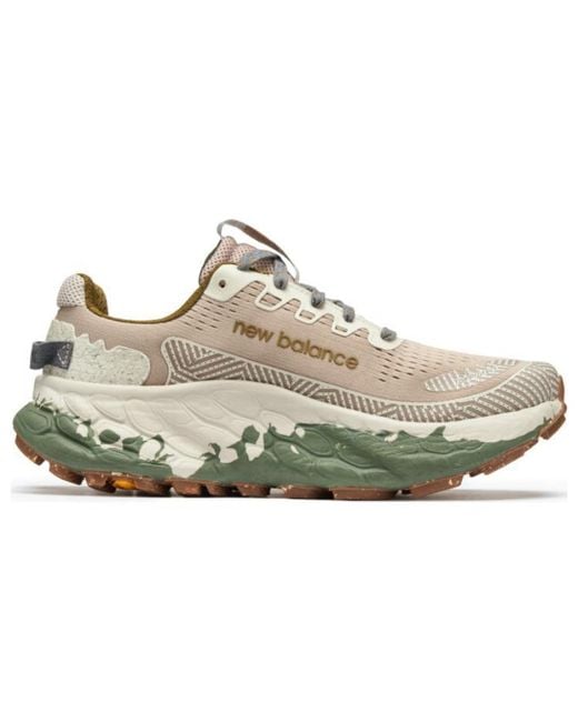New Balance White Fresh Foam X More Trail V3 'Mindful Timber Wolf' for men