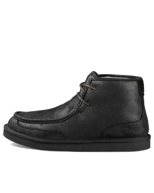 Ugg Black Bosley Series Short Boots for men