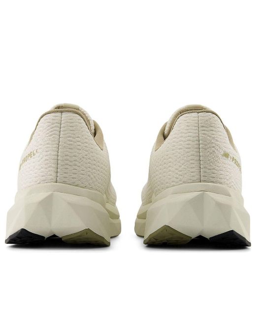New Balance White Fuelcell Propel V5 for men