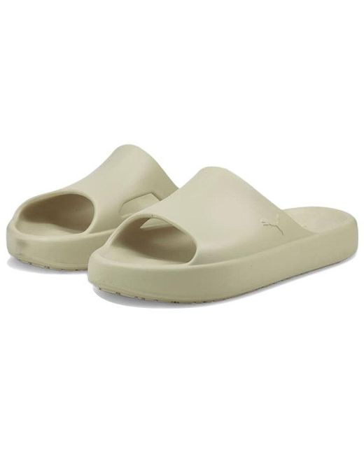 PUMA Green Shibui Cat Slide 'Putty' for men