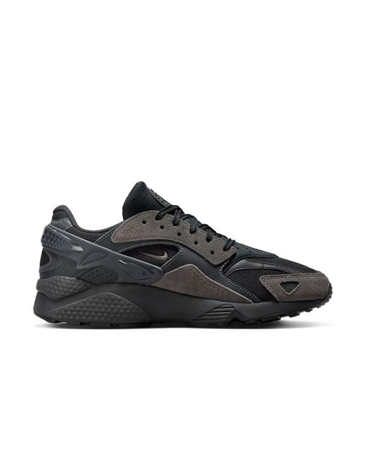 Nike Black Air Huarache Runner 'Medium Ash Anthracite' for men