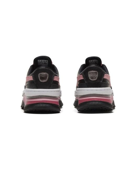 PUMA Red (Wmns) Deva Mixed Metallic/ Casual Platform Sneakers