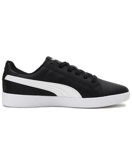 PUMA Black (Wmns) Smash Casual Shoes