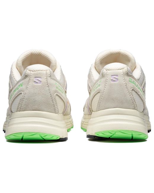 Salomon White X-Mission 4 Suede 'Vanilla' for men