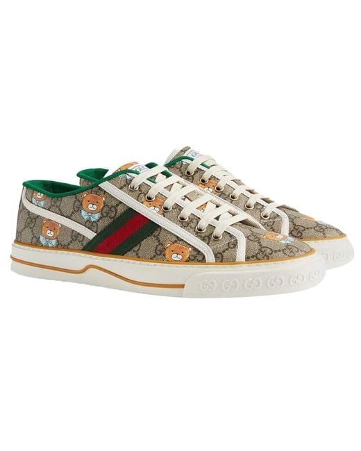 Gucci Natural X Kai Tennis 1977 Shoes for men