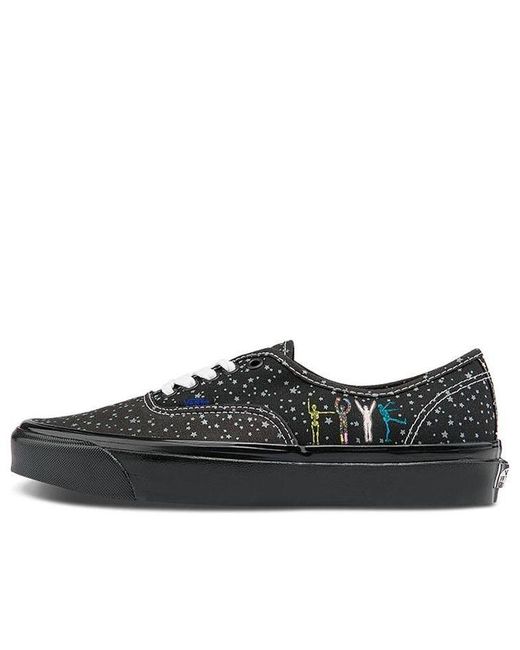Vans Black Authentic 44 Dx Low-Top Sneakers for men