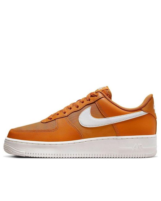 Nike Brown Air Force 1 Low '07 Se 'Monarch Canvas' for men