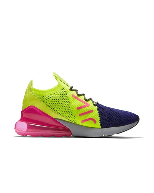 Nike Purple Air Max 270 Flyknit for men
