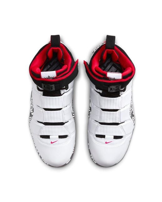 Nike White Zoom Lebron 4 'Graffiti' for men