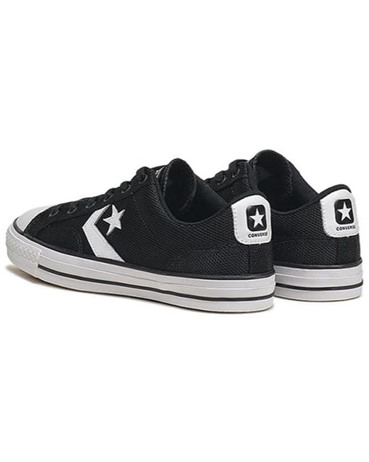 Converse Black Star Player Ox Sneaker Schwarz for men