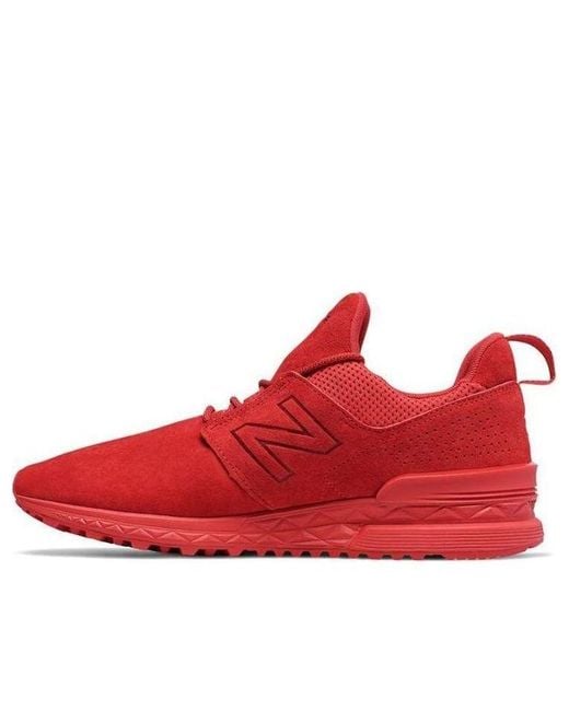 New Balance Red 574 Sport Trainers for men