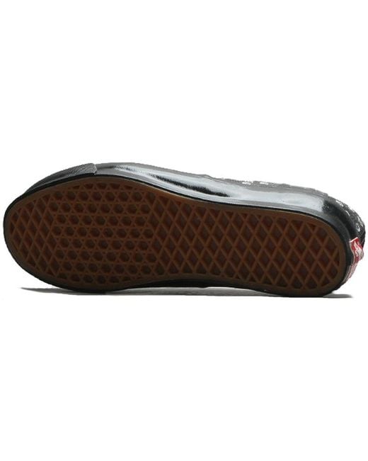 Vans Black Opening Ceremony X Og Authentic Lx 'Swirl' for men