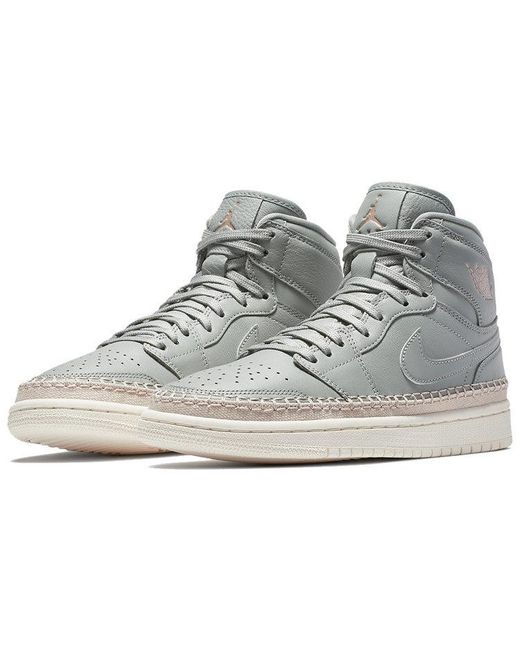 Nike Gray (Wmns) 1 Retro High Premium 'Mica'