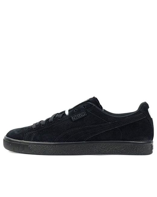 PUMA Black Staple Design X Clyde 'Glacier' for men