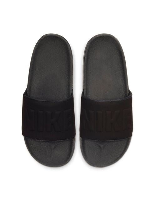 Nike Black Offcourt Slide 'Anthracite' for men