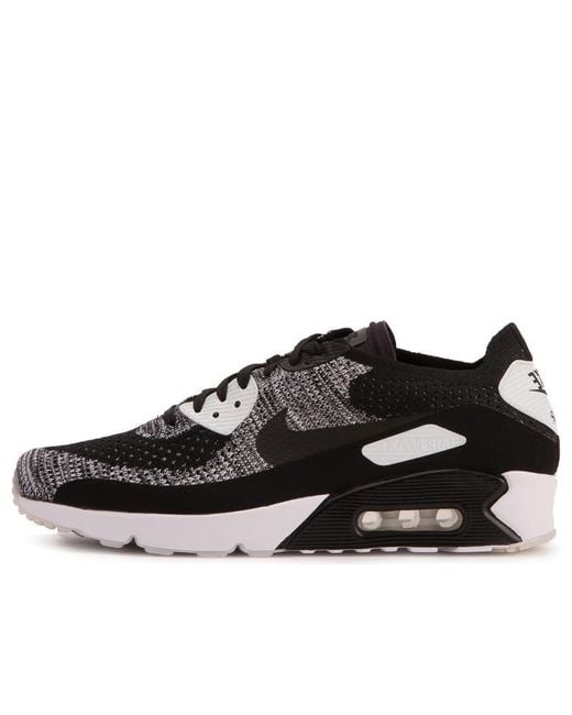 Nike Air Max 90 Ultra 2.0 Flyknit 'oreo' in Black for Men | Lyst