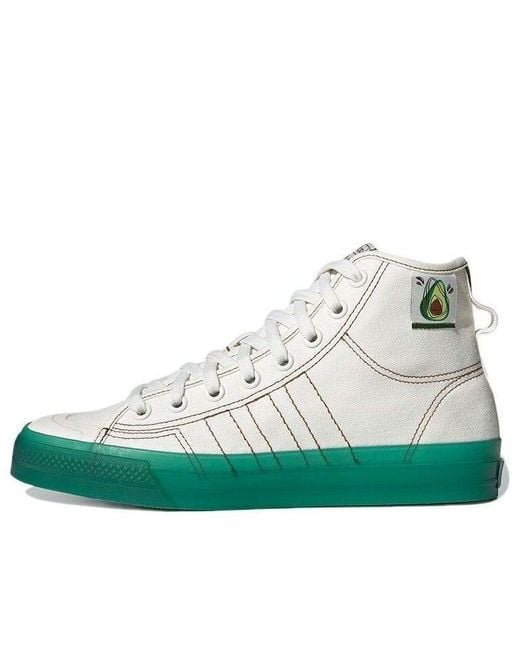 Adidas Green Nizza Hi Rf for men