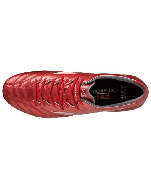 Mizuno Red Morelia Neo 3 Japan Football Boots 'Passion Pack' for men