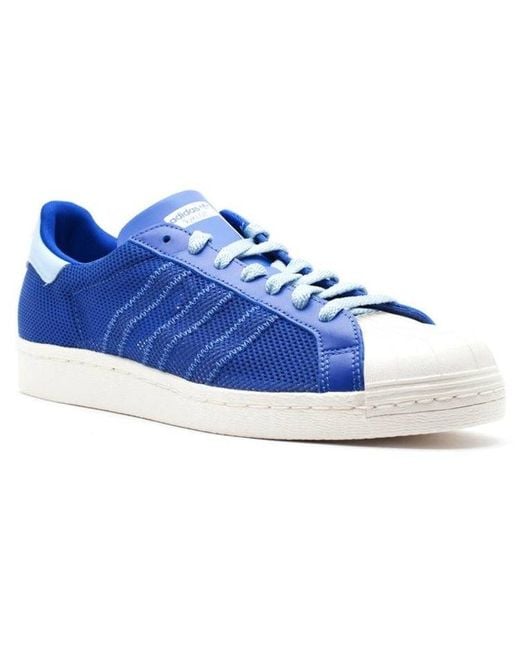 Adidas Blue X Clot Superstar 80S 'Kazuki' for men