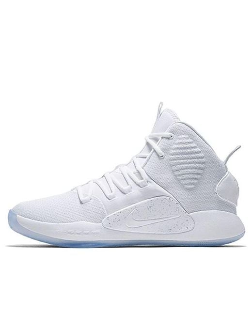 Nike White Hyperdunk X Ep Ice' for men
