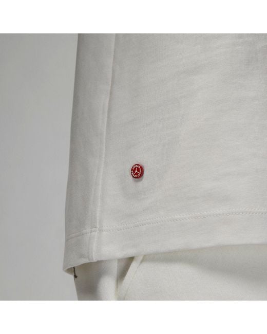 Nike White Artist Series By Umar Rashid T-Shirt Asia Sizing 'Sail' for men