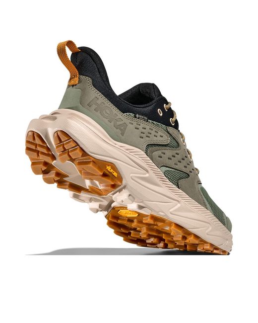 Hoka One One Brown Anacapa 2 Low Gore-Tex 'Sea Moss Oatmeal' for men